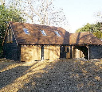 oak outbuilding