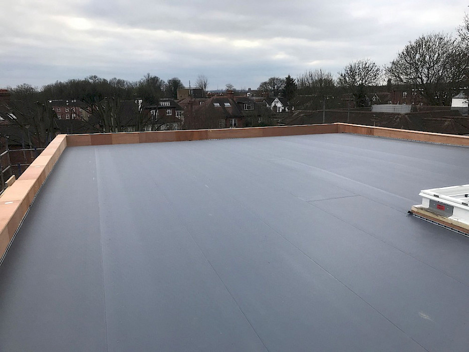 Local roofers in Bishops Stortford carrying out roof repairs